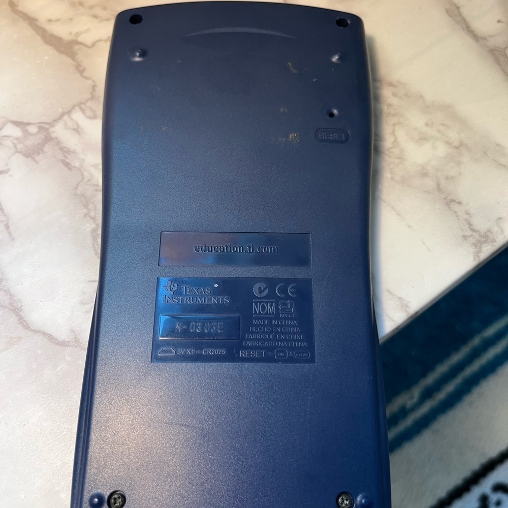 Texas Instruments TI-34II Calculator Blue - Picture 2 of 2